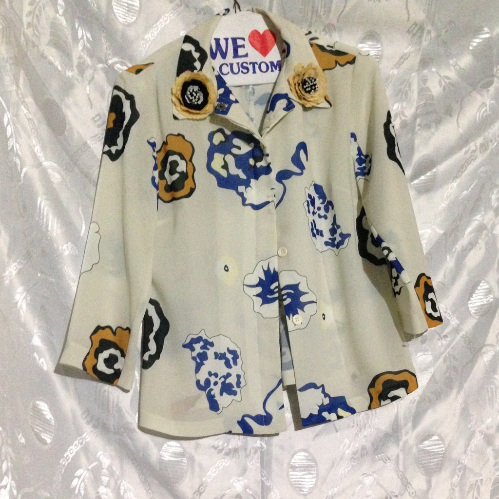Flower Pattern Blouse